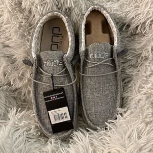 HEY DUDE MENS WALLY LINEN - BRAND NEW